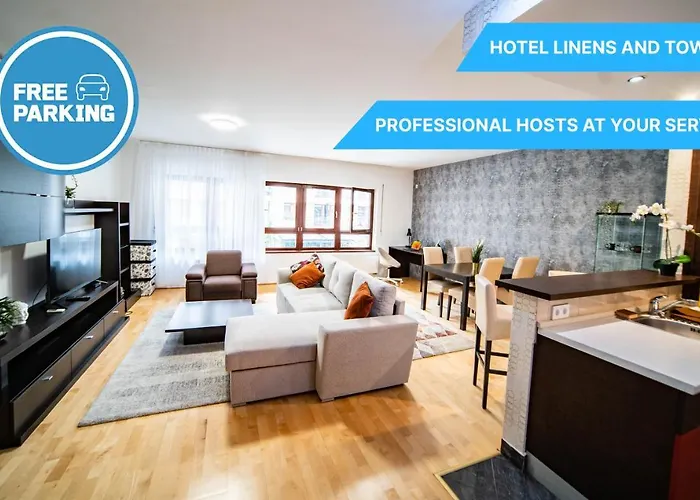 Free Parking! Soho Budapest 101, 4 Ppl, Ac, Superfast Wifi, Tv