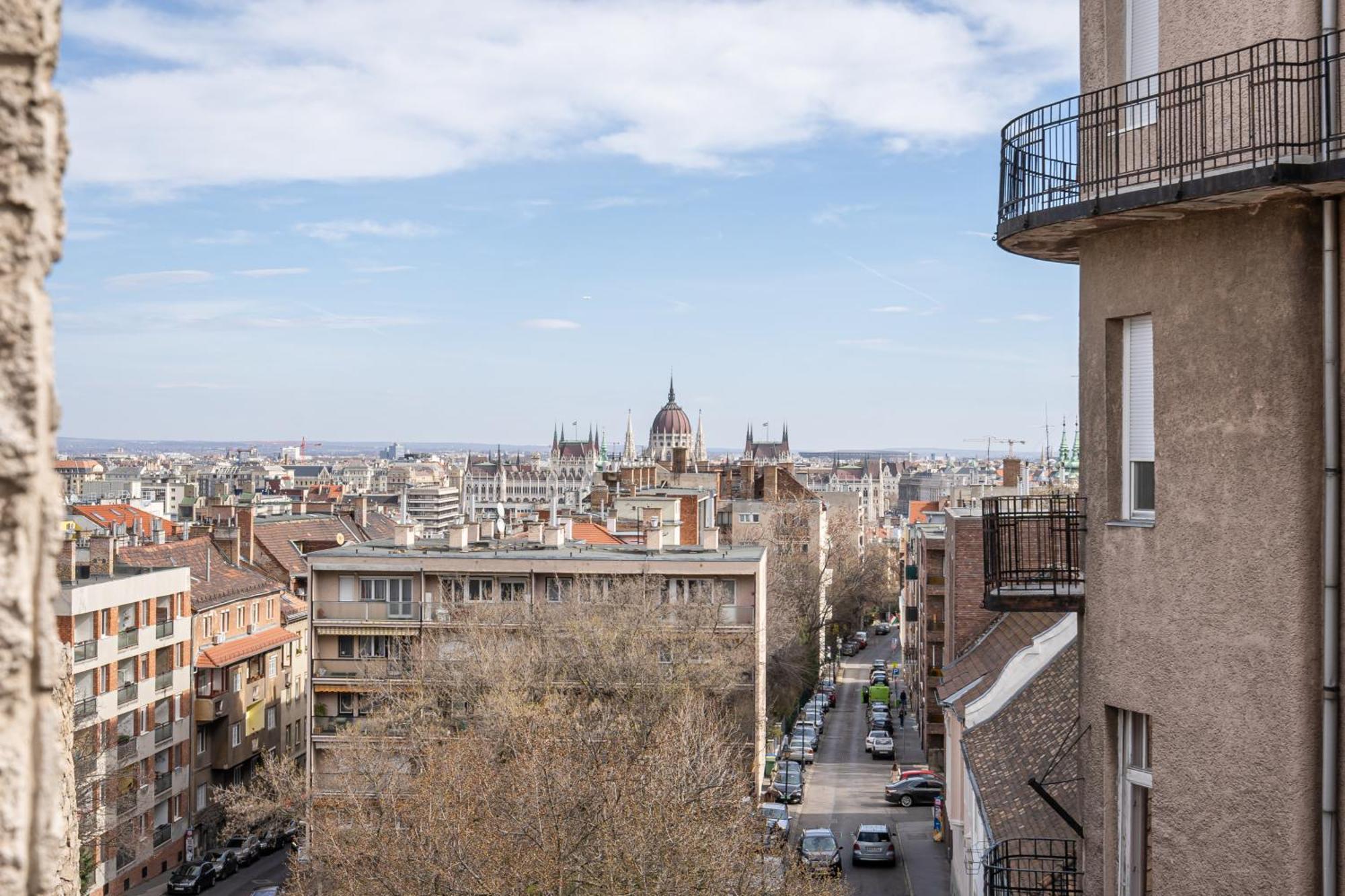 Spacious Rooftop With Parliament&danube View Apartmán Budapest