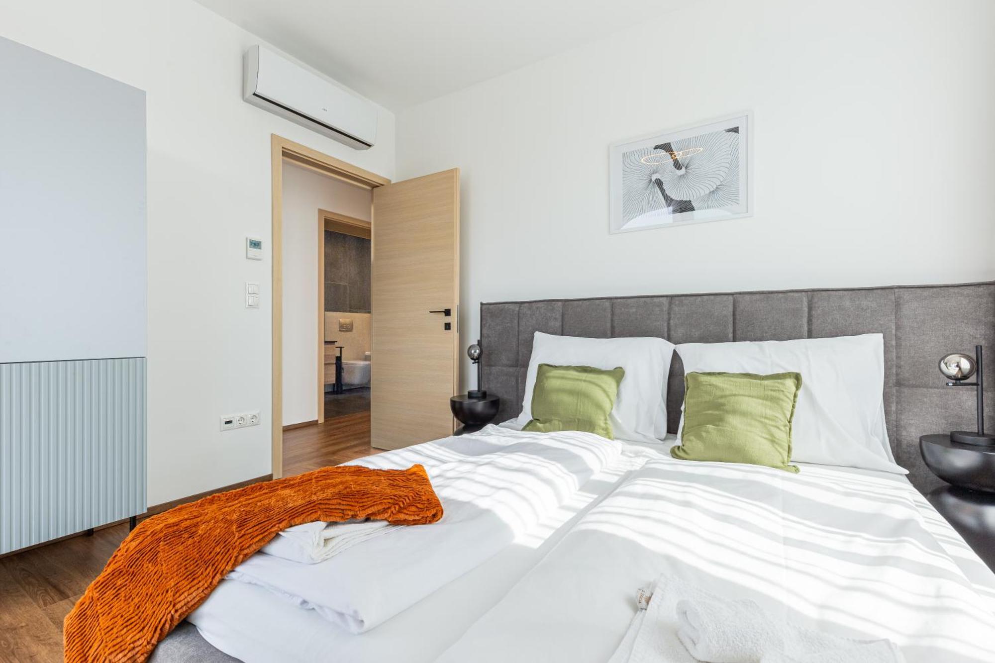 New Penthouse W Double Parking, Panoramic Balcony Budapest
