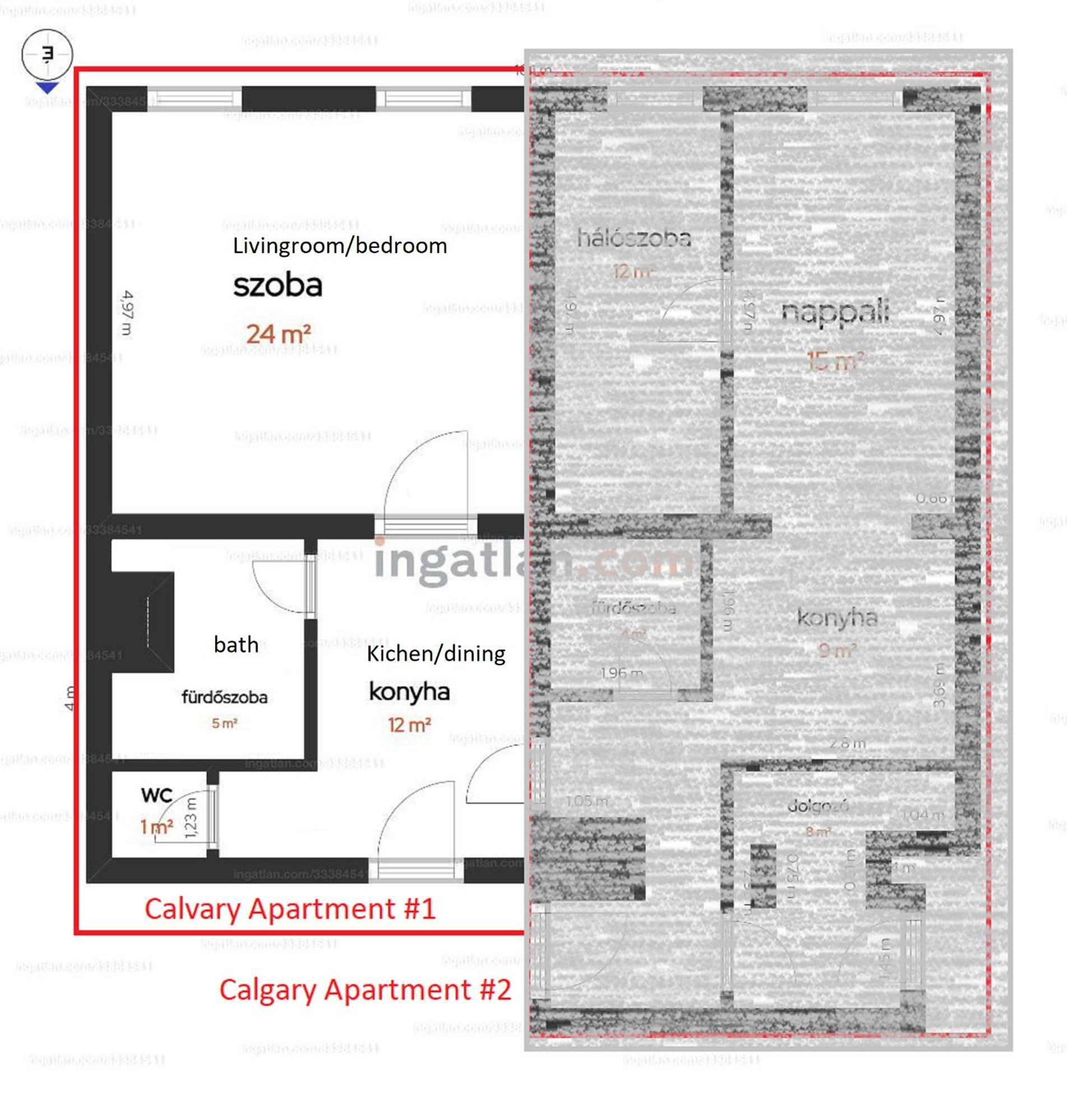 Apartment Calvary-1 *