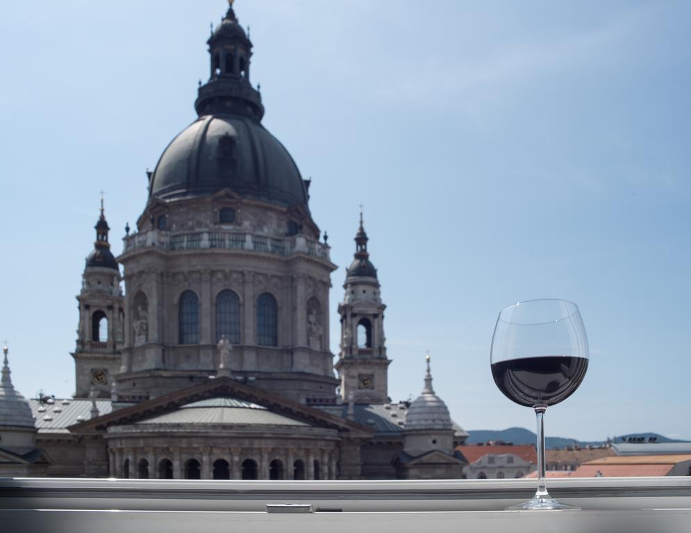 Helena With View On St. Stephan's Basilica Budapest