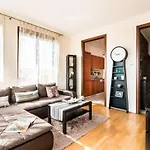 Central Penthouse Free Parking 2Balconies Ac Nice
