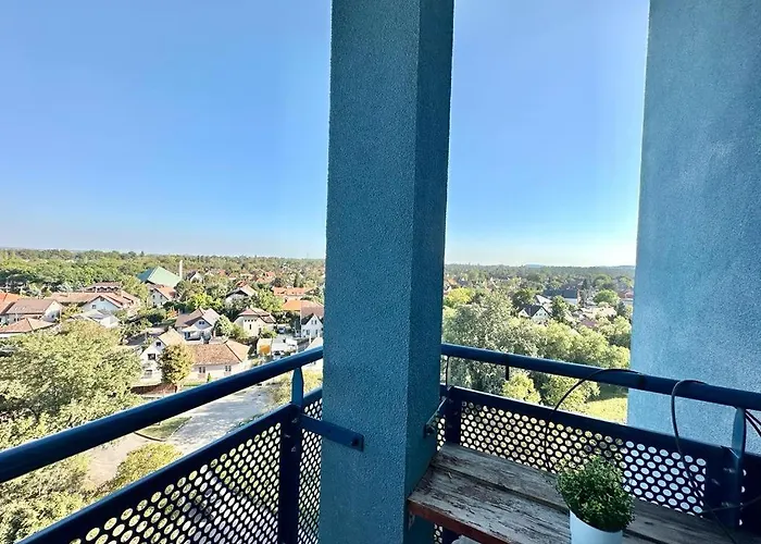 Lovely Young Panorama Apartment 01 #Danube #Balcony #Freeparking