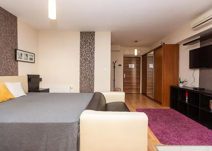 Flat On Corvin Promenade With Big Balcony