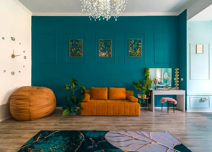 Art Deco Designer Luxury Home At City Park, Cultural Center Of Budapest, Newly Renovated
