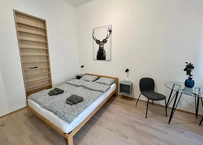 Minimalistic Apartment & Studio In Heart Street