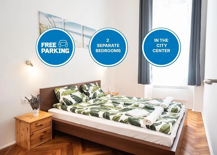 Free Parking - Dob50 Spacious Apartment - 2 Separate Bedroom, 5 People, Ac, Wifi