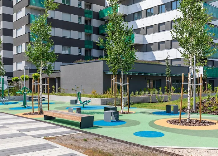 Blue River Apartment With Sauna&Gym And Parking