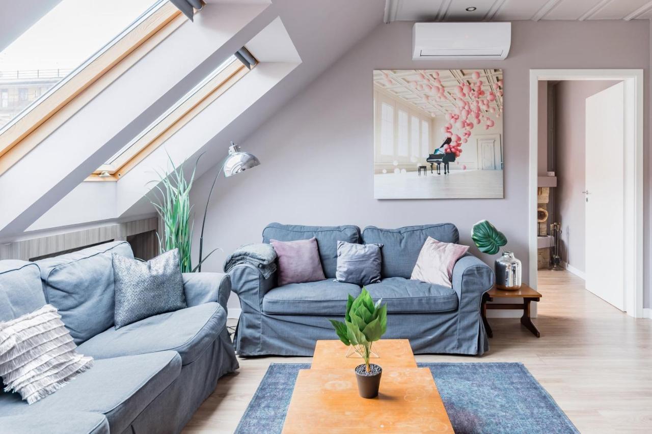 Sunny And Penthouse With Private Garage * Budapest