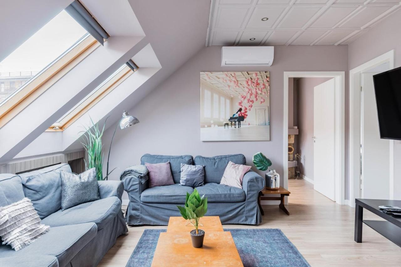 Sunny And Penthouse With Private Garage