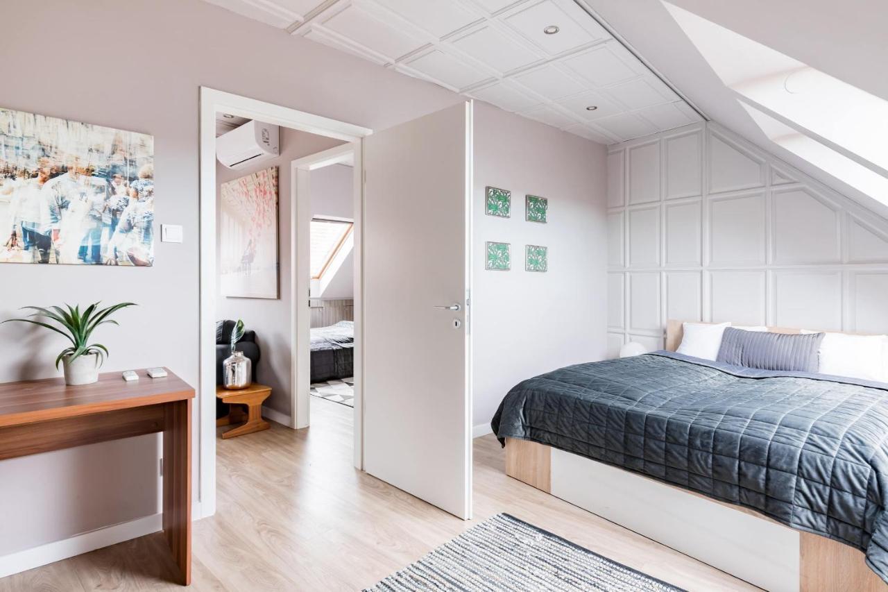 Sunny And Penthouse With Private Garage Budapest