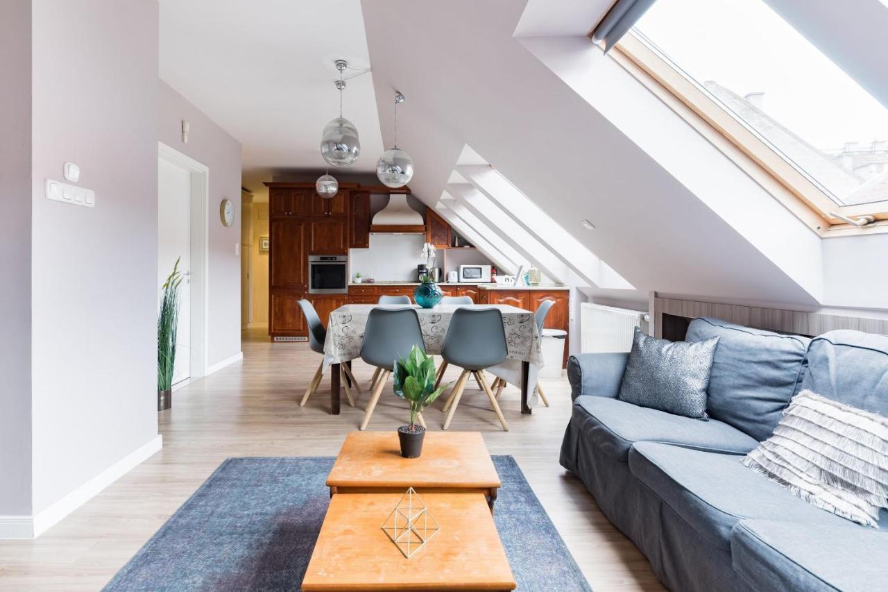 Sunny And Penthouse With Private Garage Budapest