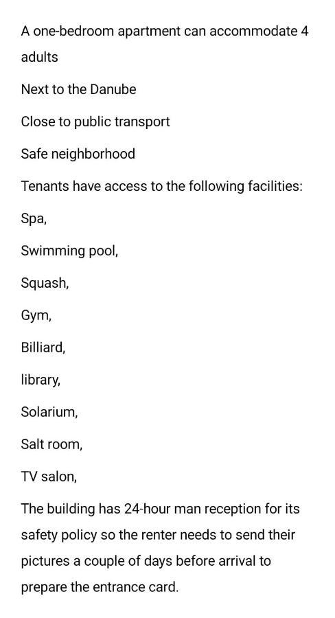 Lejlighed Luxury Dunapest With Spa And Pool *