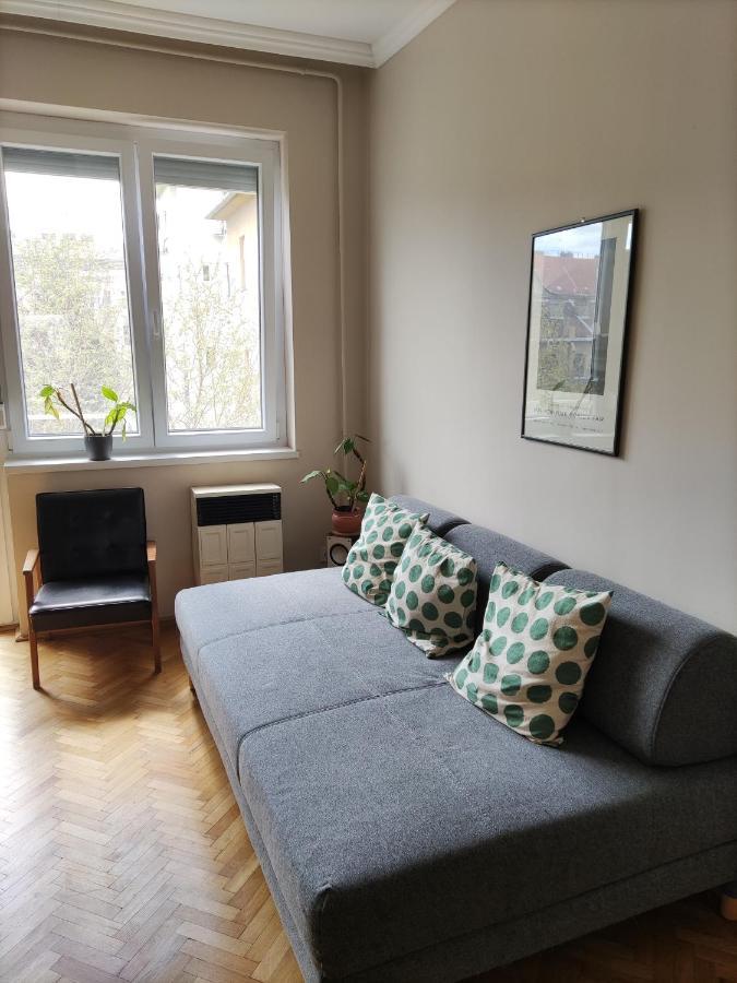 Park View, Close To River, Ac, Bauhaus Vibe, 2 Balconies Apartamento Budapest