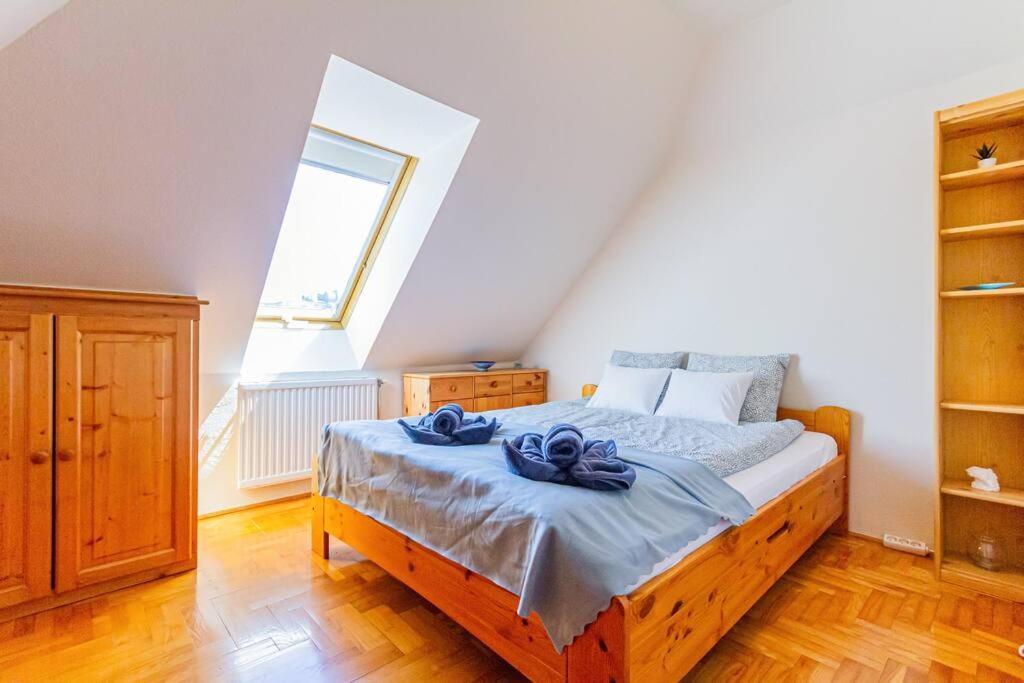 Roomy 80sqm At Center Free Parking Space, Ac & Balcony Apartamento Budapest