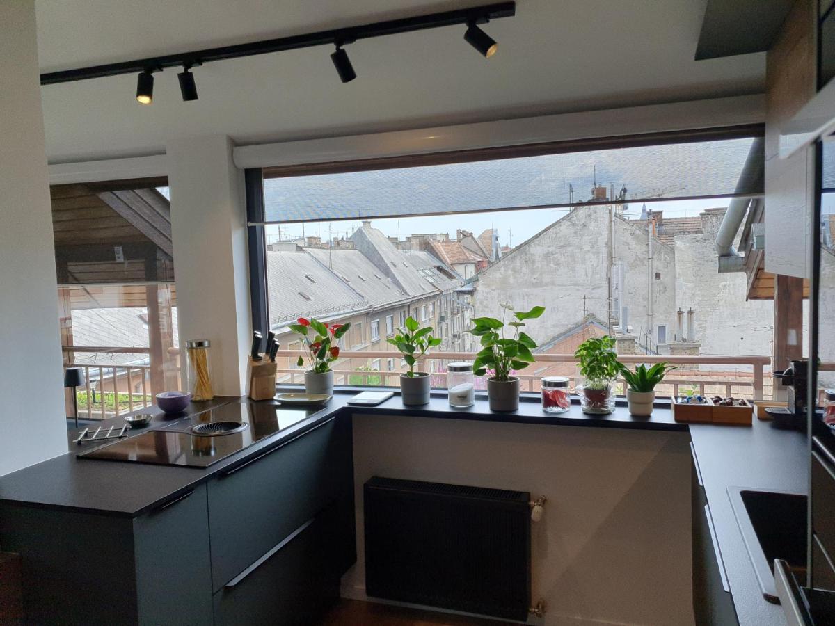 Lejlighed Modern Floor Loft With Balcony Budapest