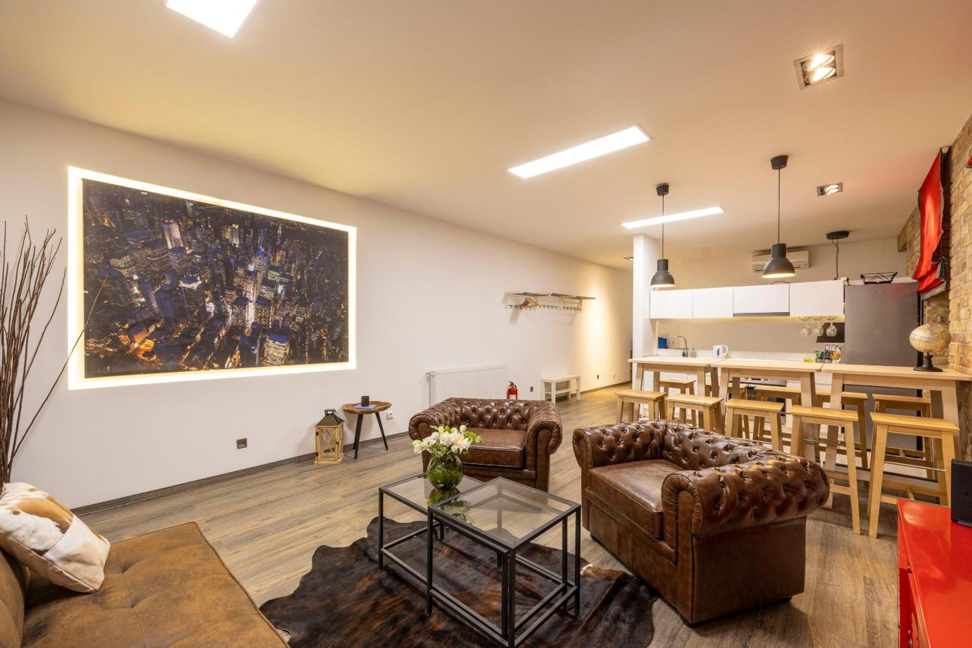 Deluxe Elizabeth W/ 4bedrm, 2bathrm, 1lvngrm Apartmán Budapest