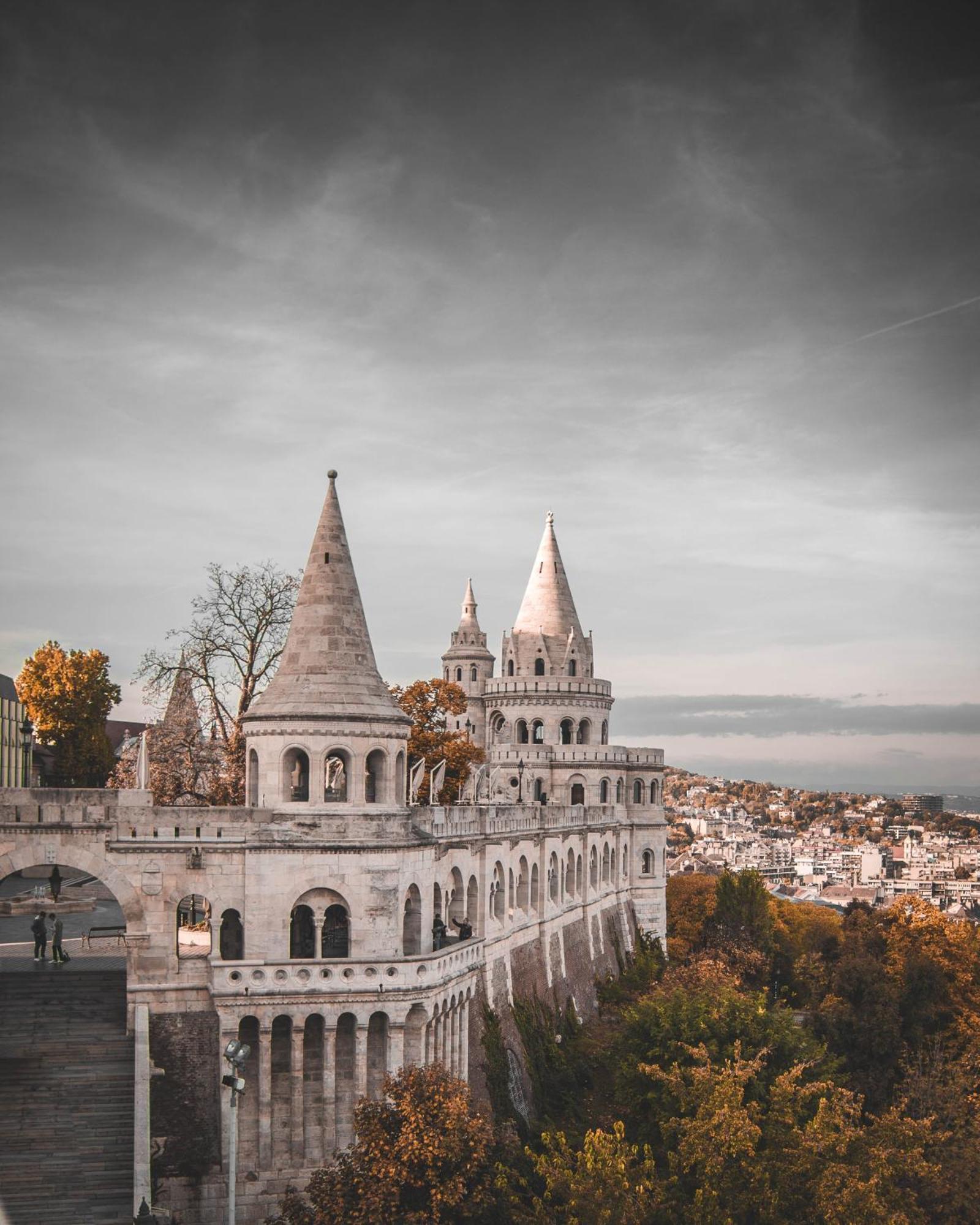 Scenic By Buda Castle Budapest