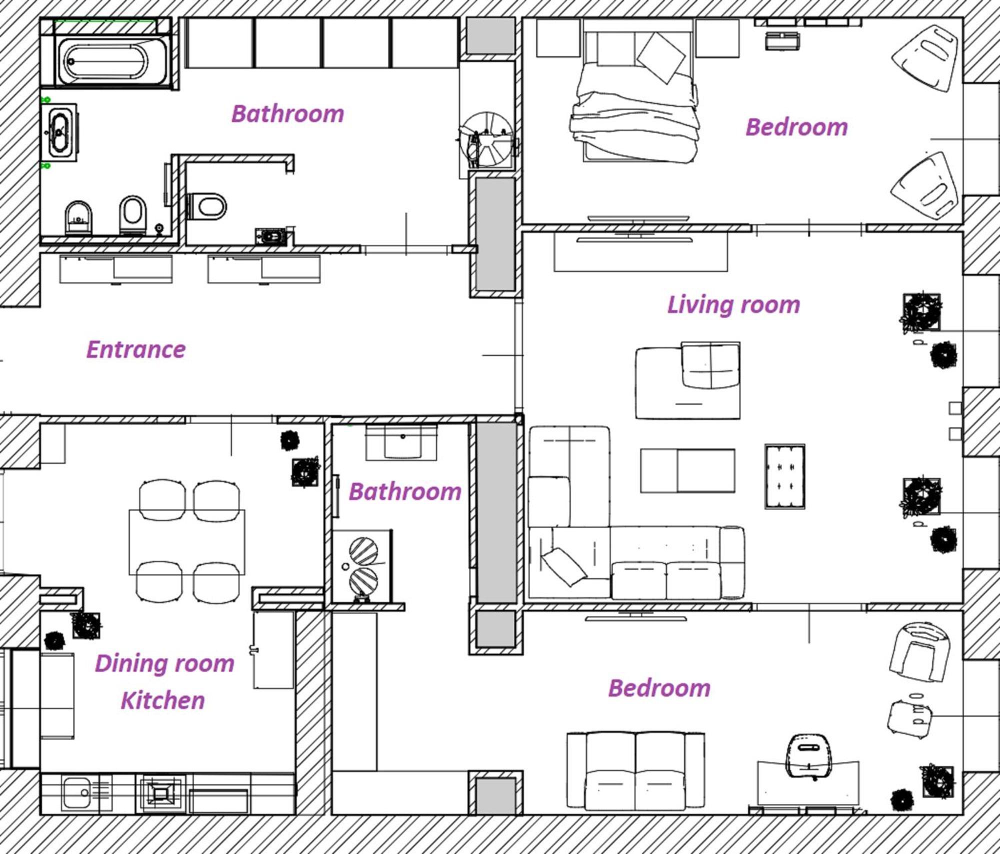 Apartment Bonbon Style