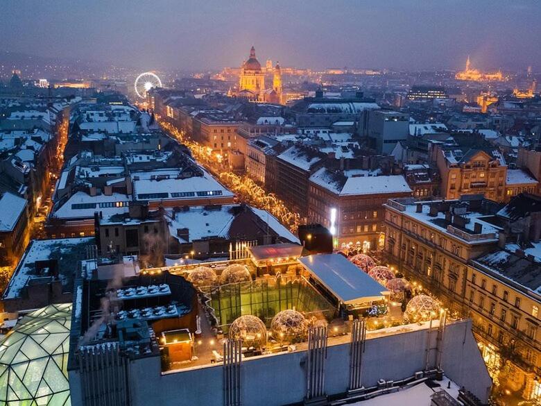 Full Danube -castle Panorama Classic Budapest