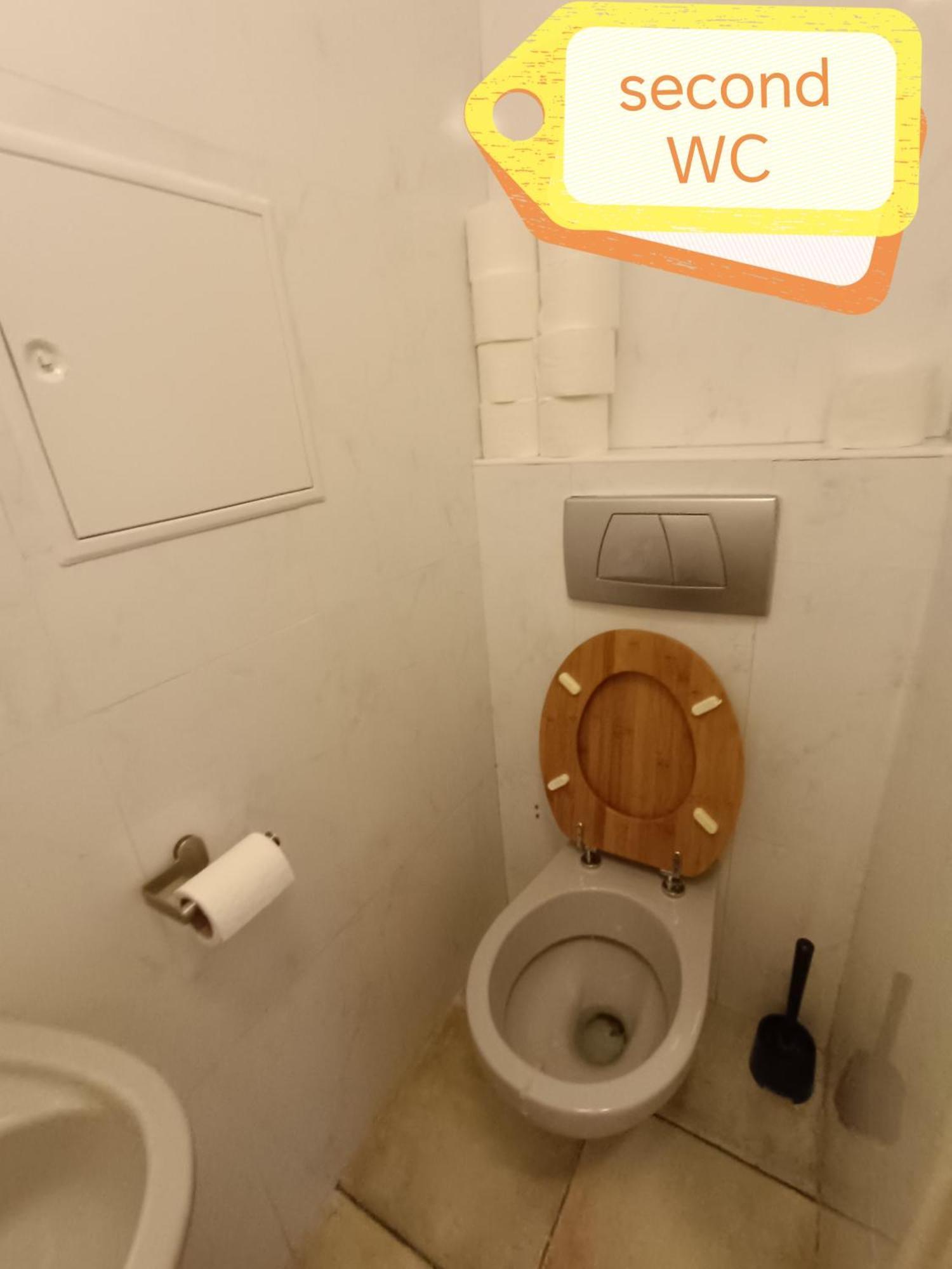 Center Penthouse - Huge Terrace And Free Parking - Tram/metro - Ac Apartment Budapest