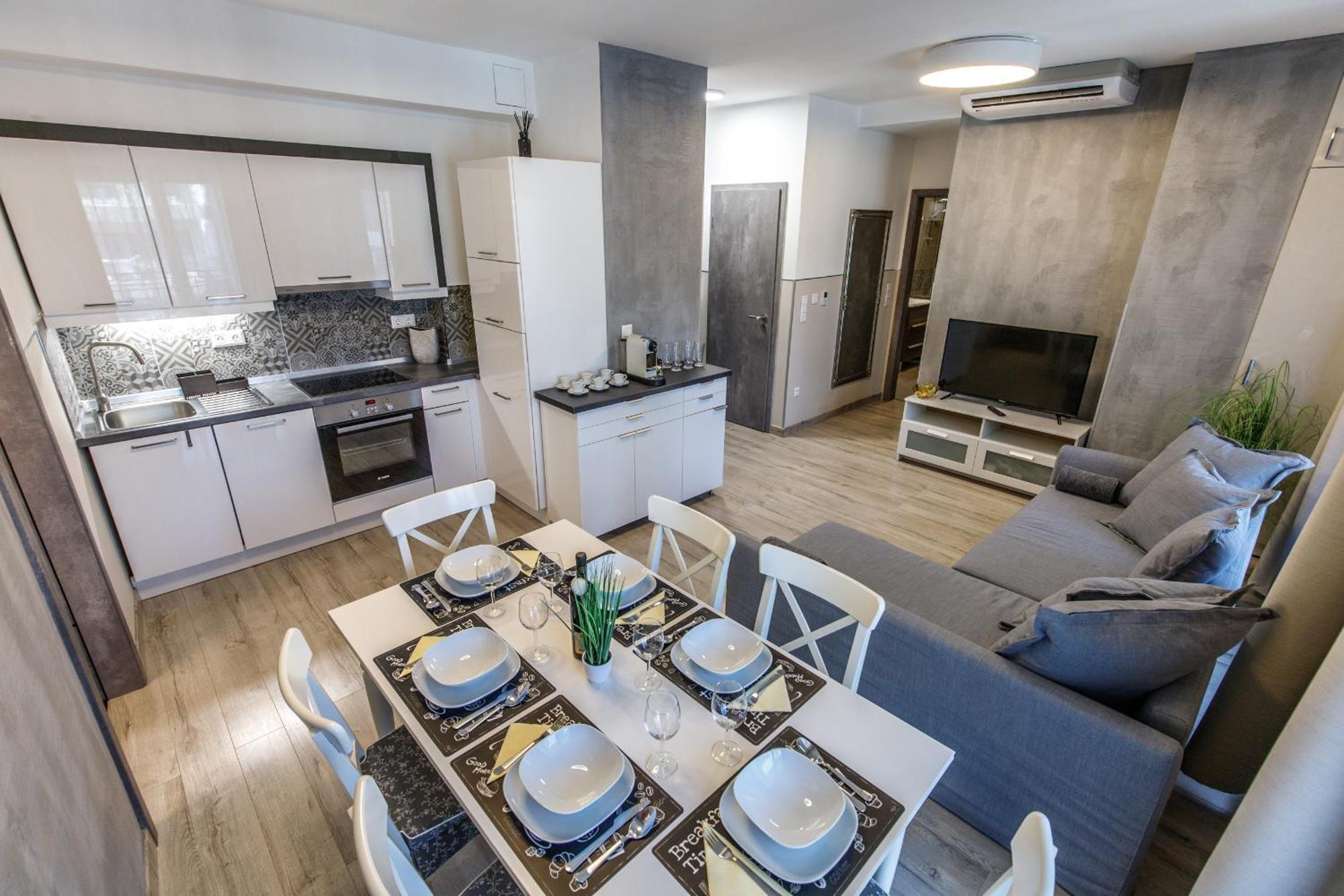 Apartmán K40 Double Bedroom In The Center Budapešť