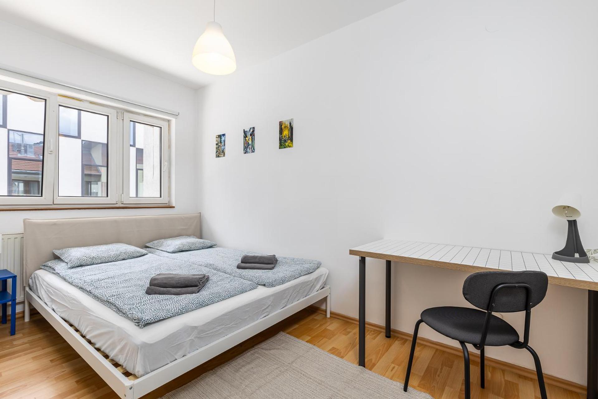 Center Penthouse - Huge Terrace And Free Parking - Tram/metro - Ac Budapest