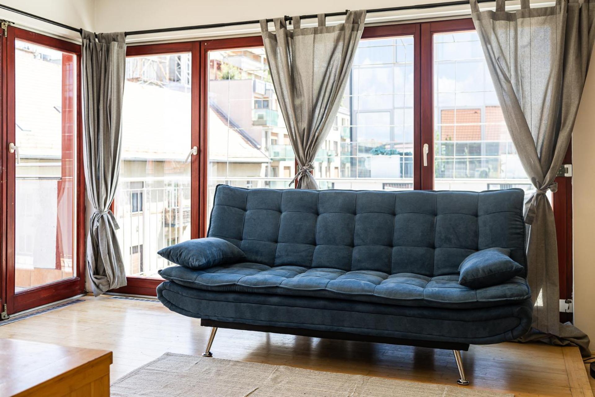Apartment Center Penthouse - Huge Terrace And Free Parking - Tram/metro - Ac