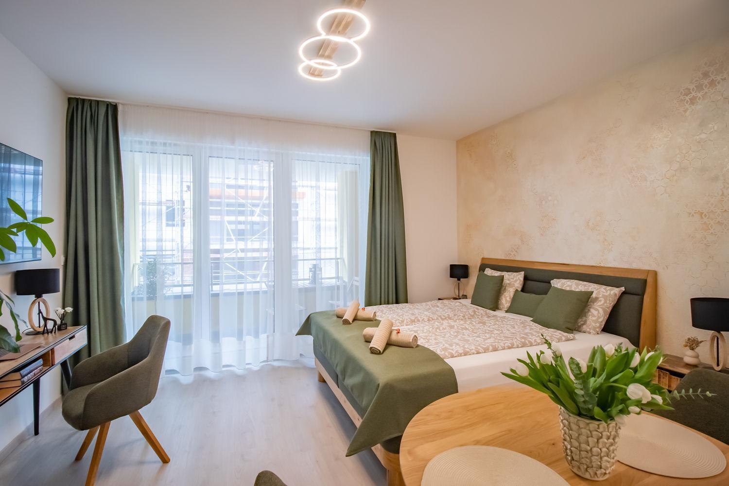 Japandi Apartment, Free Parking Apartament *