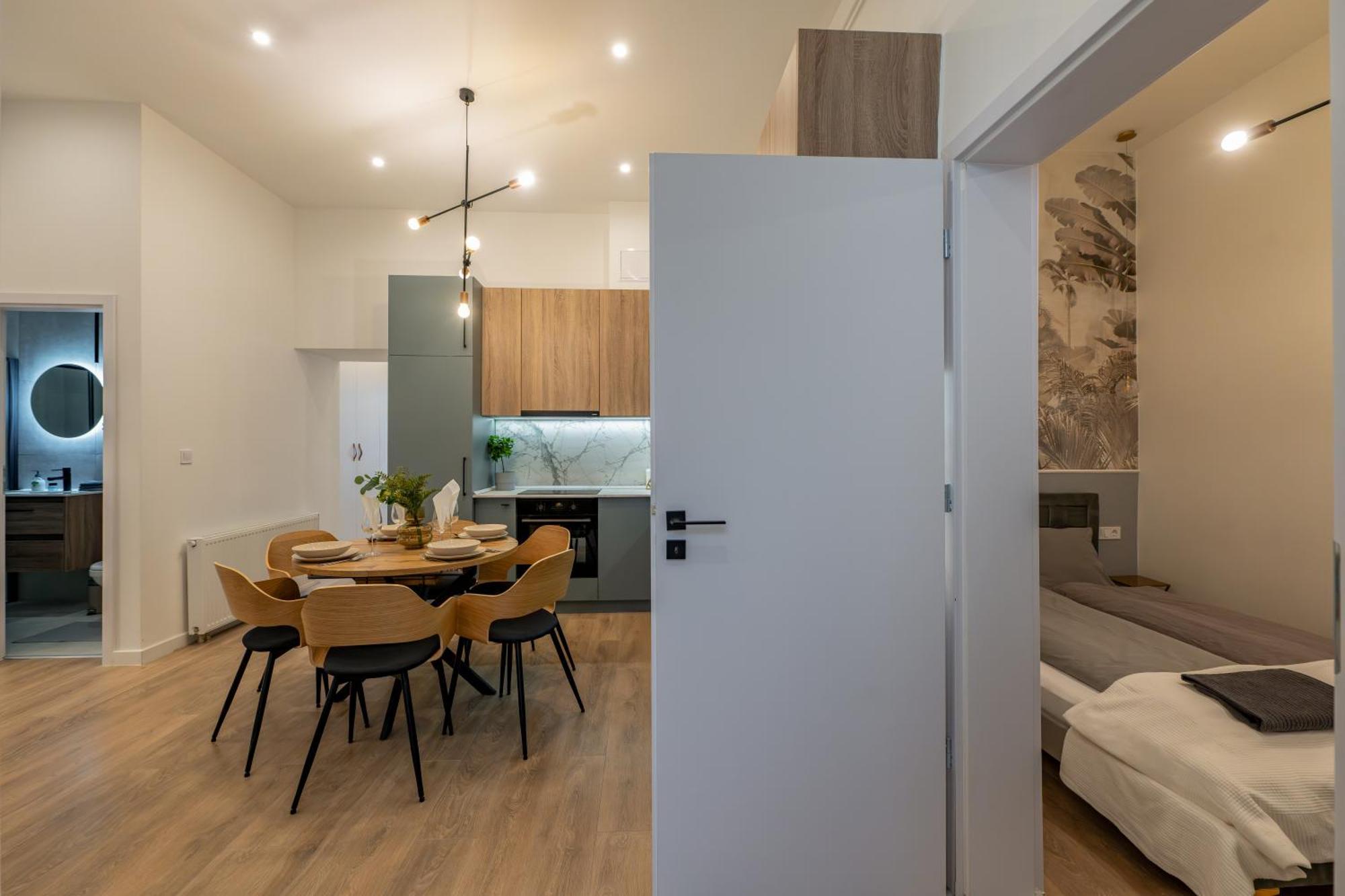 Apartamento Elisabeth-e40 3 Bedroom Modern Budapest