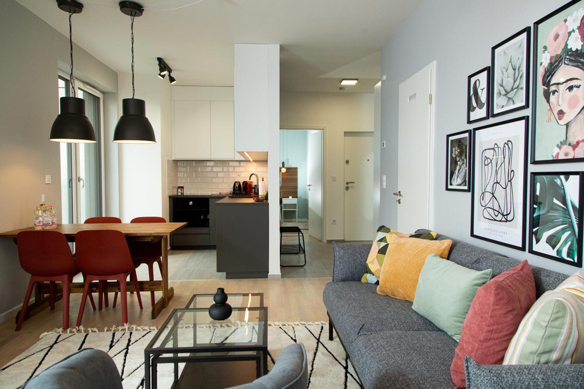 Apartment Waterfront Free Private Parking Budapest