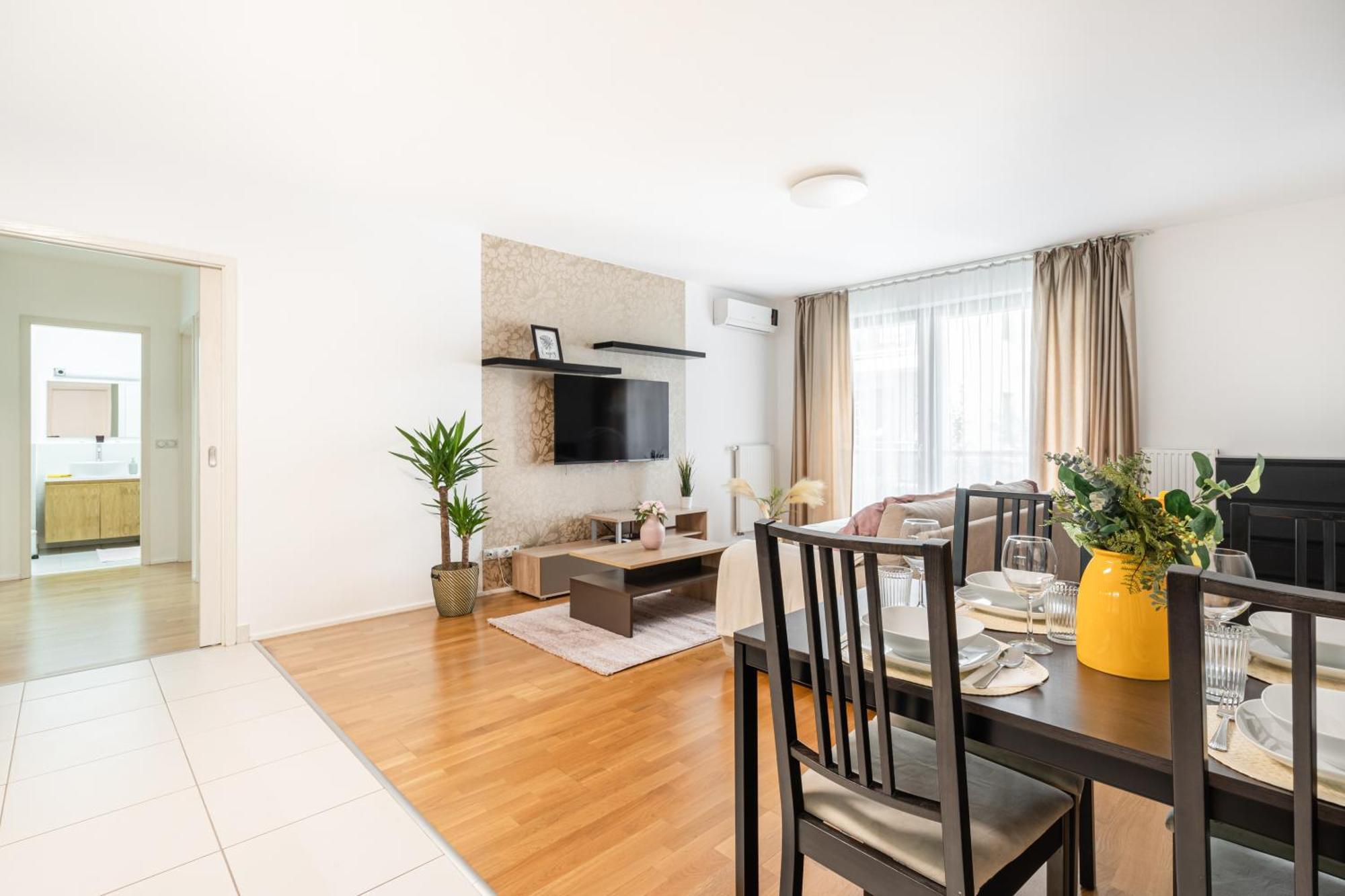 Of Serenity - 2 Bdr, Free Parking And Terrace Appartement Budapest