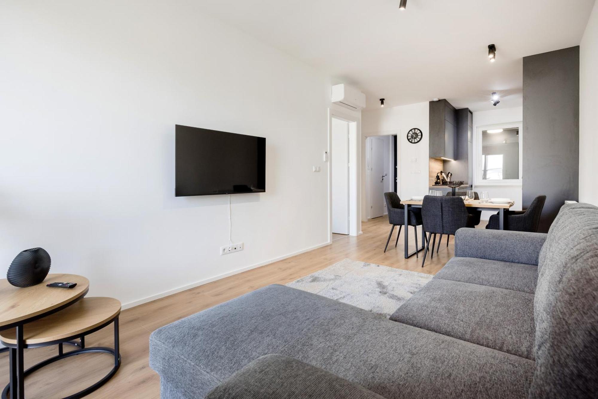 Appartement Sleek With Balcony And Parking Budapest