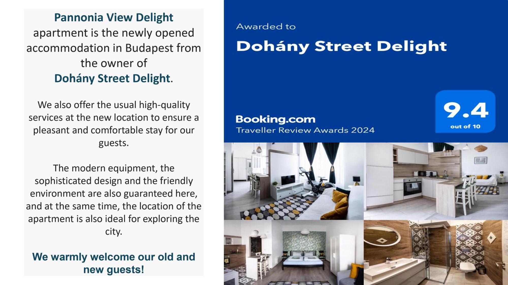 Apartment Pannonia View Delight Budapest