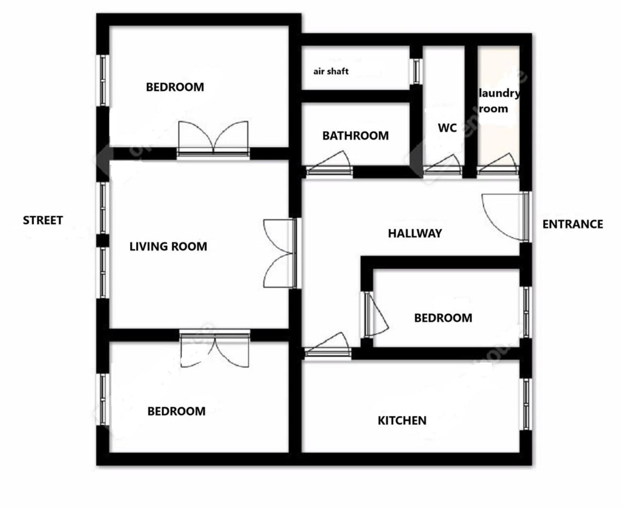Apartmán Black & White Budapest