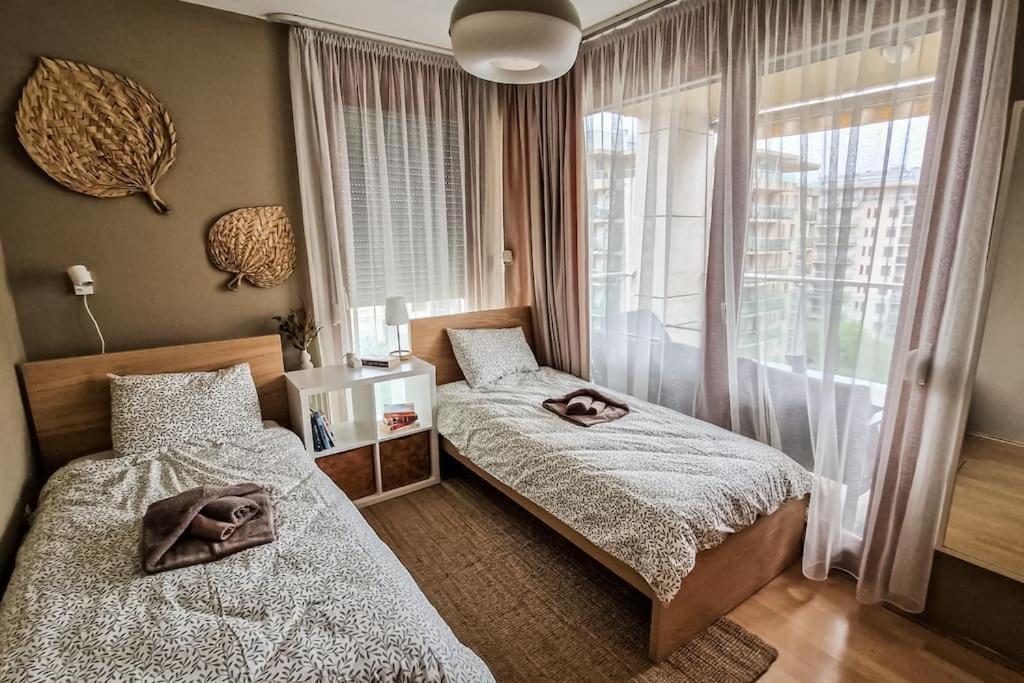 Boho Stylish Ap - Private Garage Apartamento *