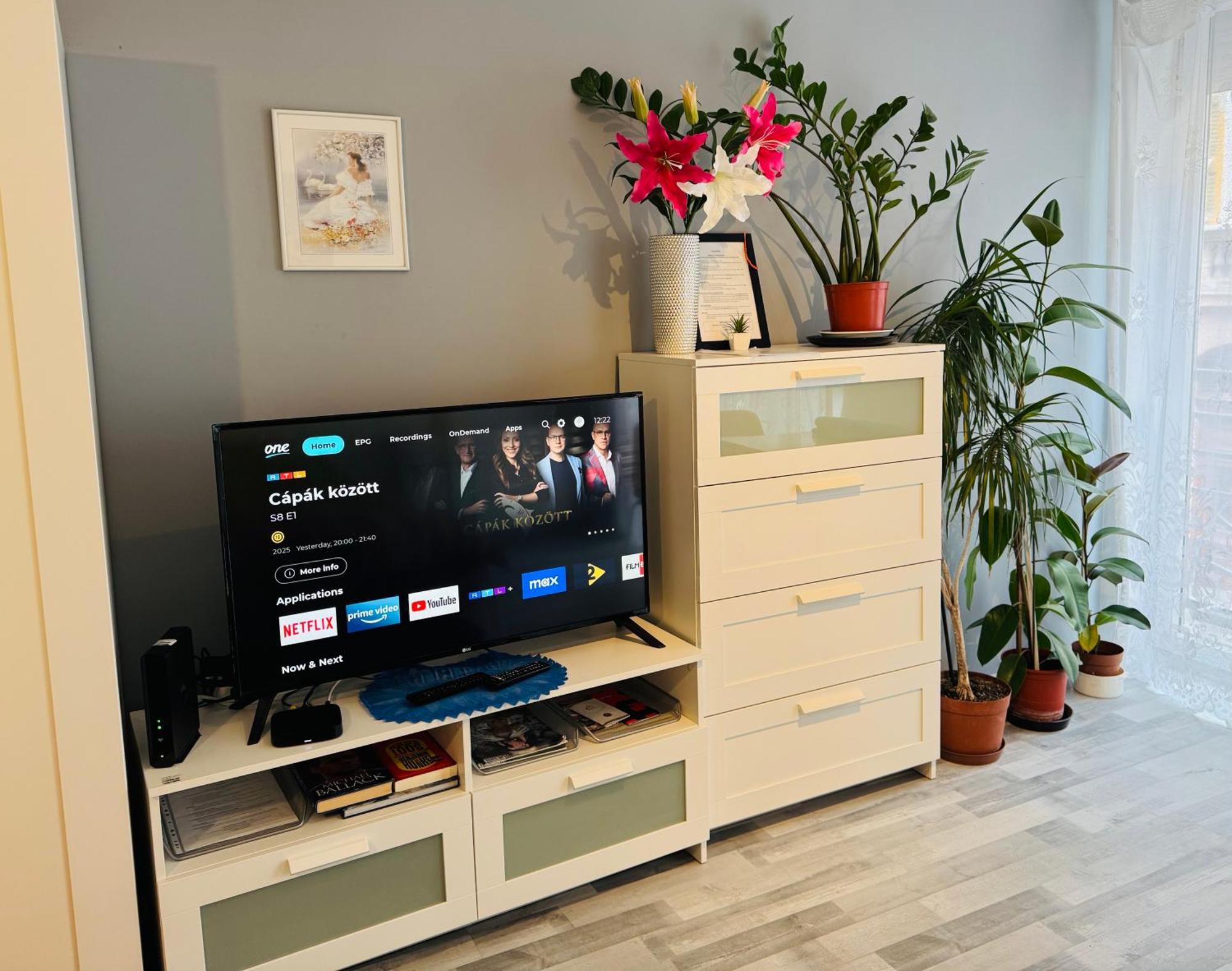Apartment Onyx With Free Private Garage + Ac Budapest