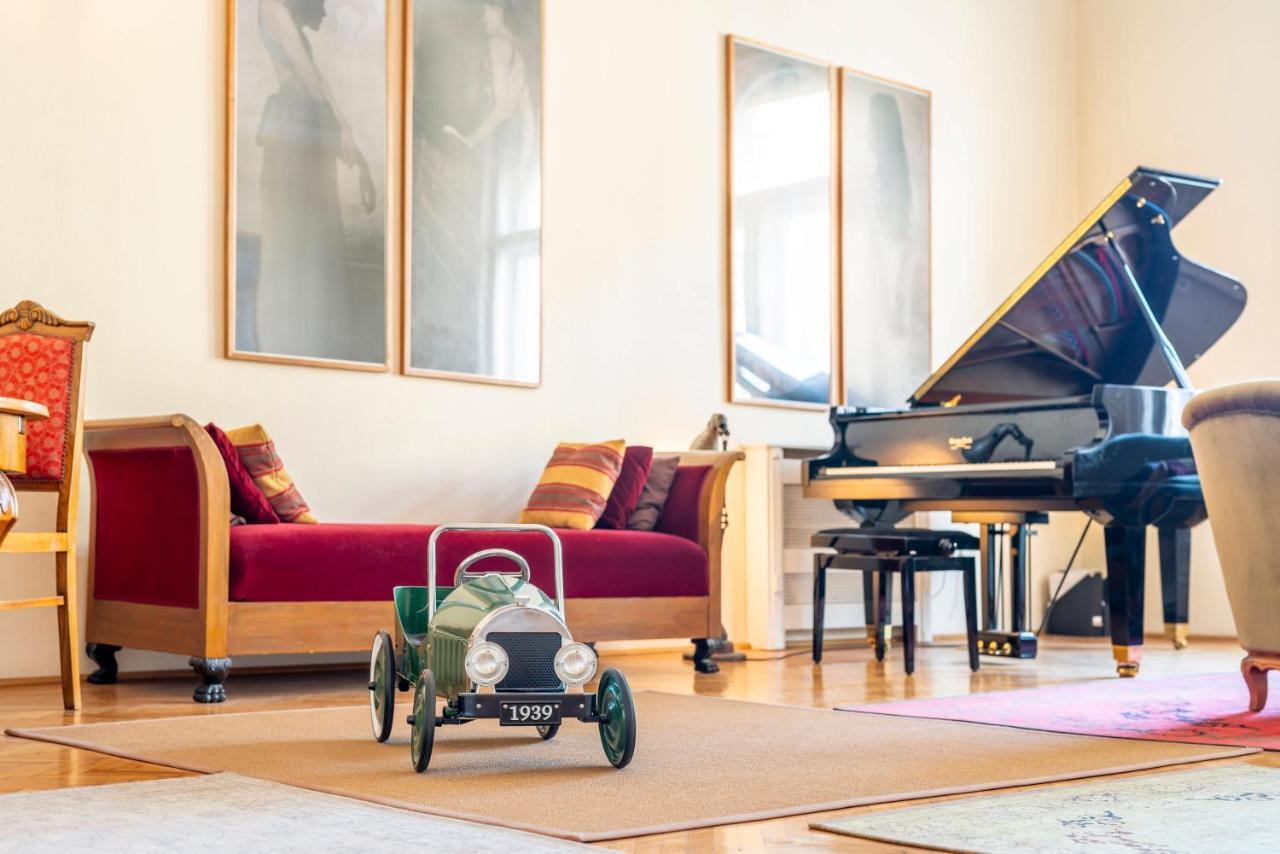 Apartmán Stunning Spacious Art Nouveau Apart , Grand Piano Budapest
