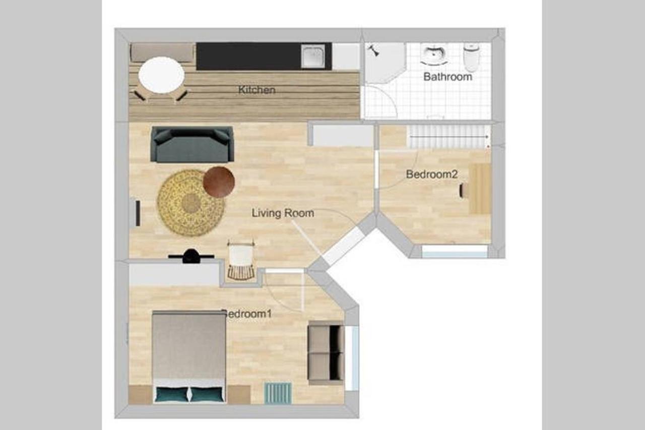 Bpr Rainbow Design Apartment *