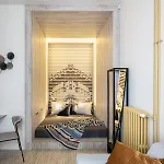 White Boat Studio Apartment Gold