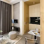 White Boat Studio Apartment Gold