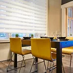 Central Location Yellow-Black Apartment