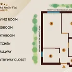 Green District Studio Flat