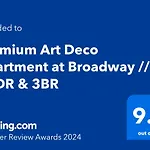 Premium Art Deco Apartment At Broadway // 4Bdr & 3Br