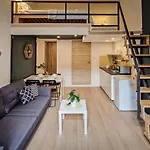Red Viking Tiny Apartments