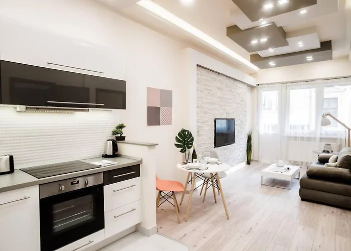 New Luxury Apartment In The Center With A/C
