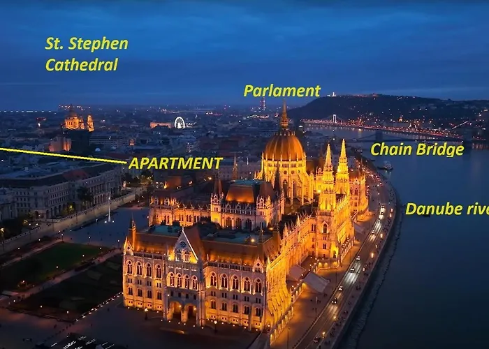 2 Rooms Between Of Chain Bridge, Cathedral, Parlament,Castle Area