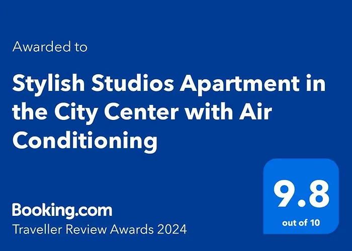 Stylish Studios Apartment In The City Center With Air Conditioning