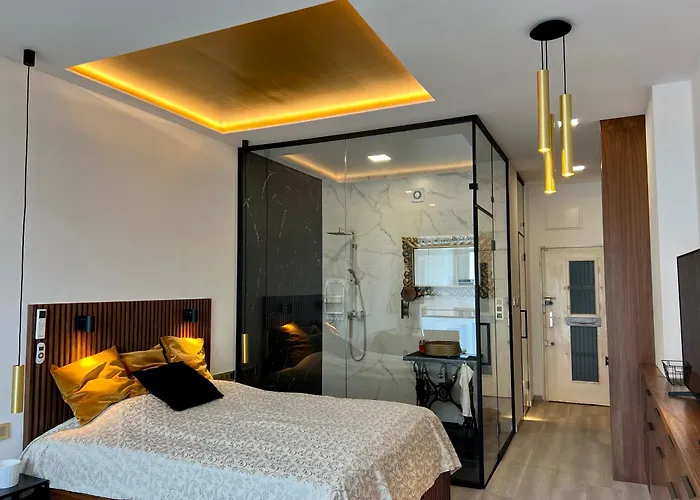 Golden Studio At Erzsebet Bridge