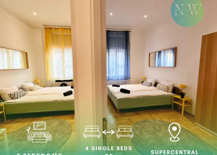 Double Treat Central Apartment By Nw
